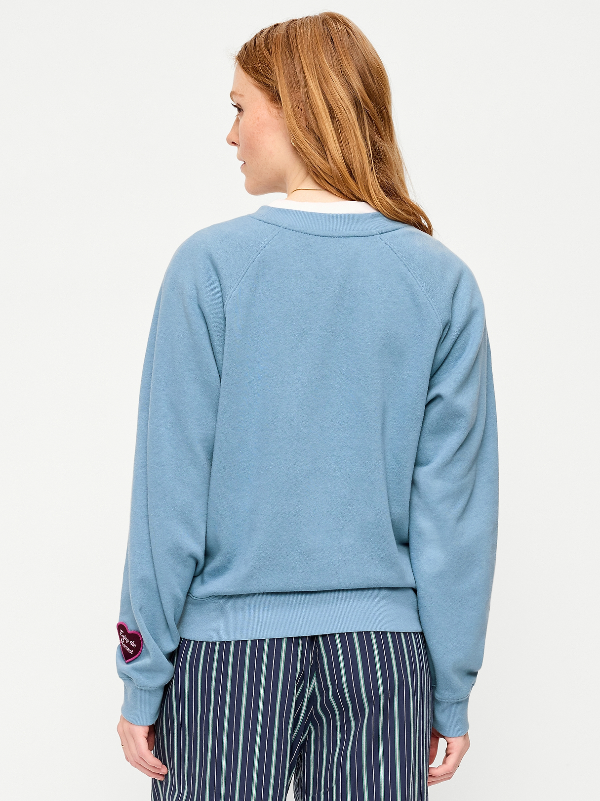 Oversized Raglan Sweatshirt | Old Navy