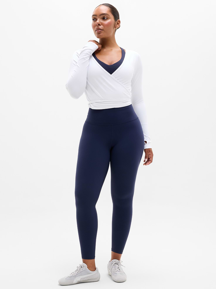 Image number 5 showing, Transcend Wrap Crop Top