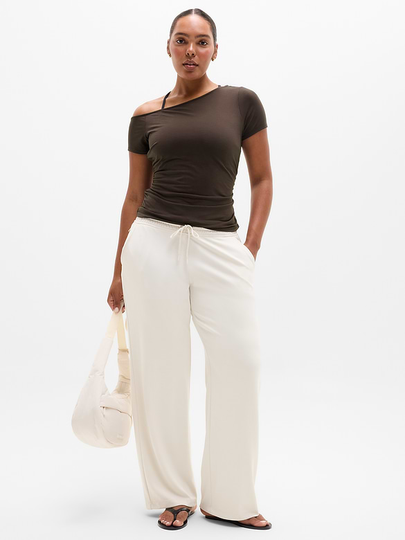 Move With Ease One Shoulder Tee