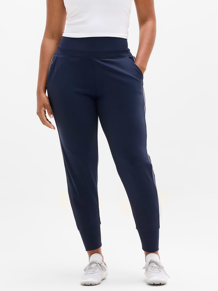 Image number 2 showing, Venice High Rise Track Stripe Jogger