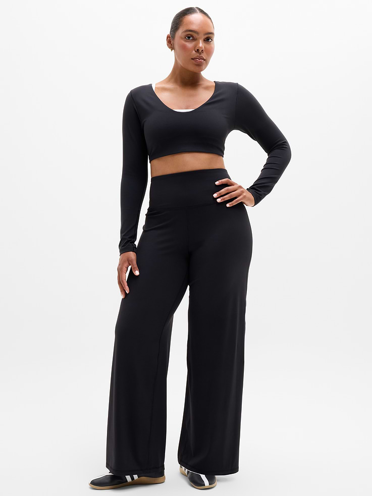 Image number 5 showing, Elation Ultra High Rise Wide Leg Pant