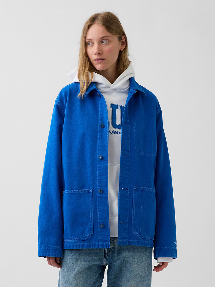 Image number 4 showing, Get Blue Relaxed Chore Jacket