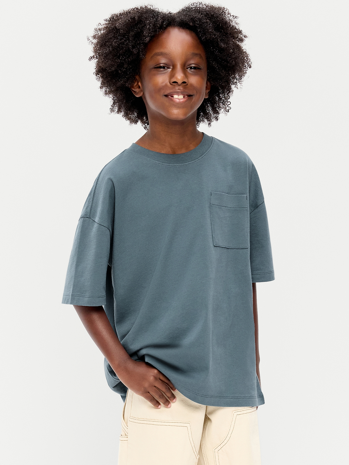 Oversized Short-Sleeve Pocket T-Shirt for Boys | Old Navy