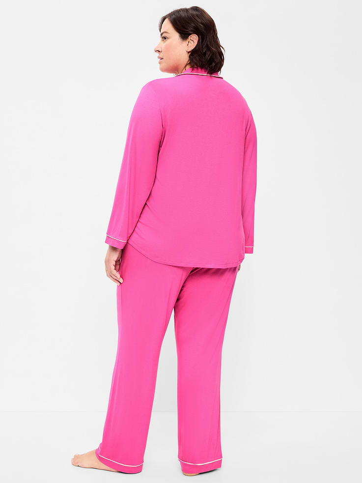 Image number 8 showing, Sunday Sleep Knit Jersey Pant Set