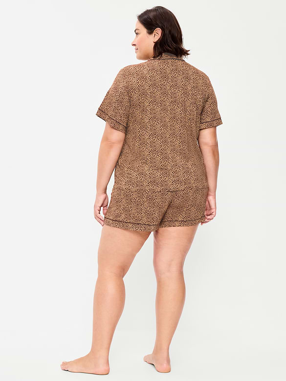 Sunday Sleep Knit Jersey Short Set