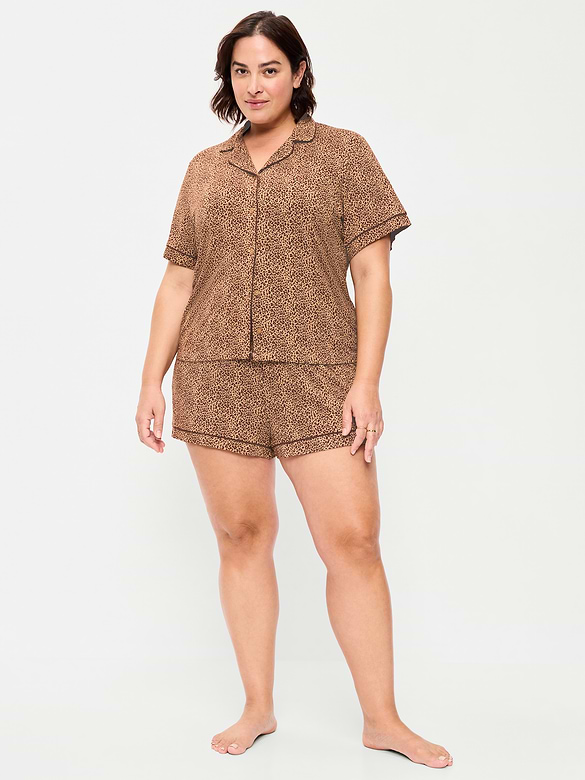Sunday Sleep Knit Jersey Short Set