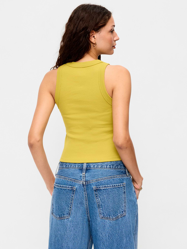 Image number 2 showing, Snug Crop Tank Top