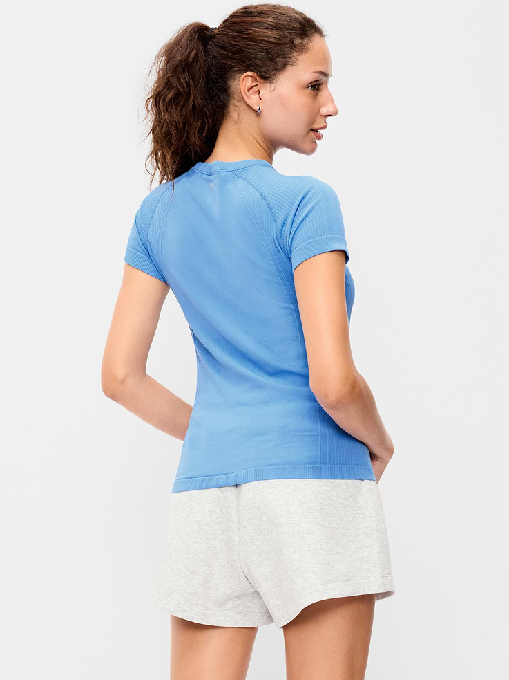 Image number 2 showing, Fluid Seamless Fitted T-Shirt