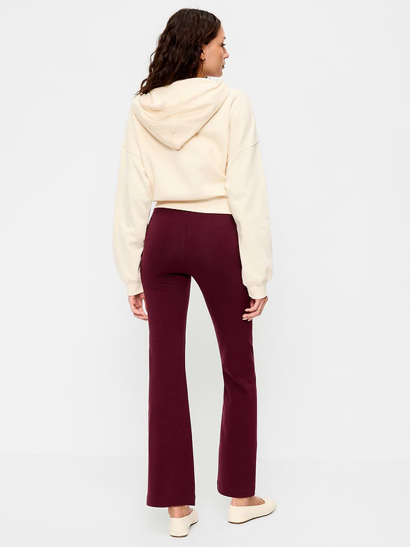 High-Waisted Fashion Flare Leggings