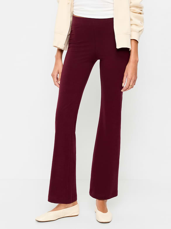 High-Waisted Fashion Flare Leggings