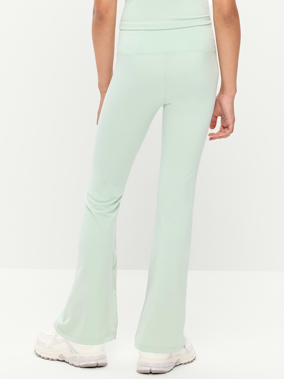 Image number 2 showing, High-Waisted StudioSmooth Flared Leggings for Girls