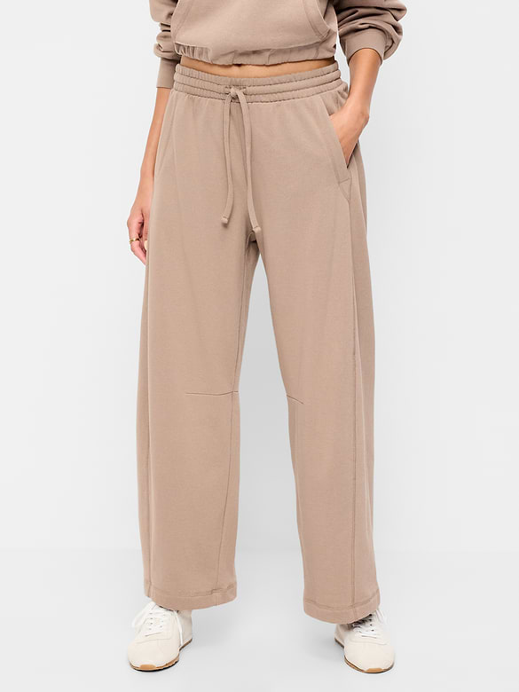 Mid-Rise SoComfy Barrel Sweatpants