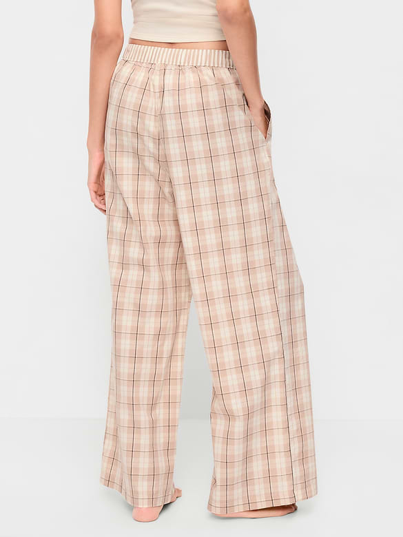 Poplin Pajama Pant