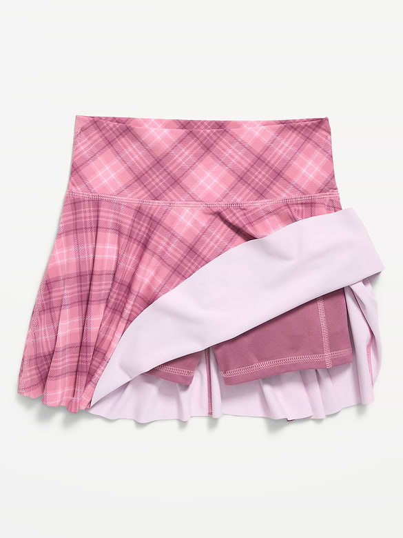 High-Waisted PowerSoft Skort for Girls