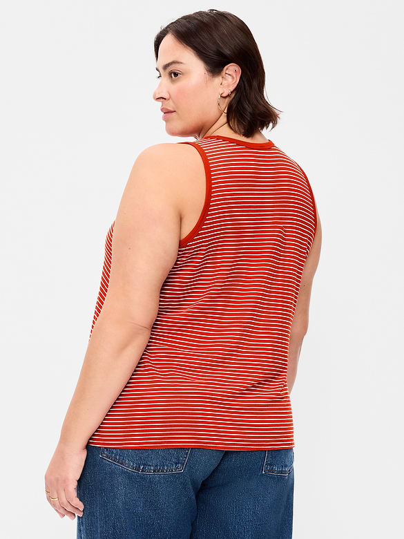 Luxe High-Neck Tank Top