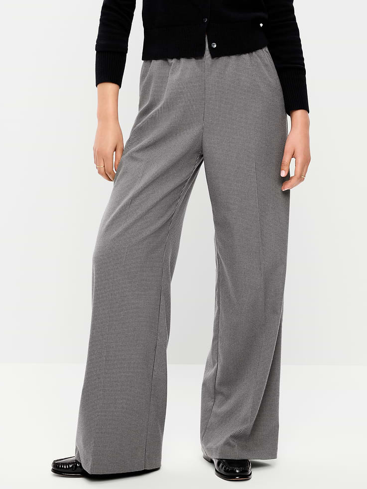 Image number 2 showing, High-Waisted Wide-Leg Trouser