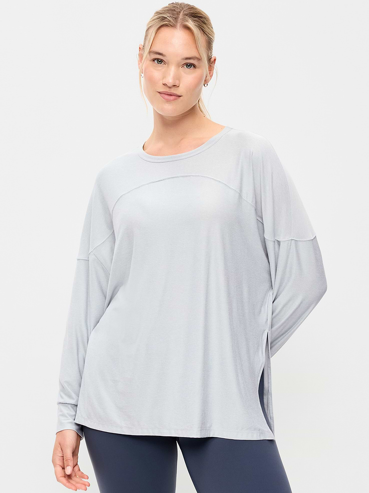 Image number 5 showing, CloudMotion Long-Sleeve Tunic