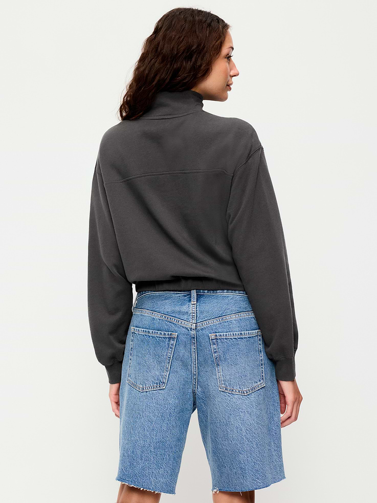 Image number 2 showing, SoComfy Funnel-Neck Sweatshirt