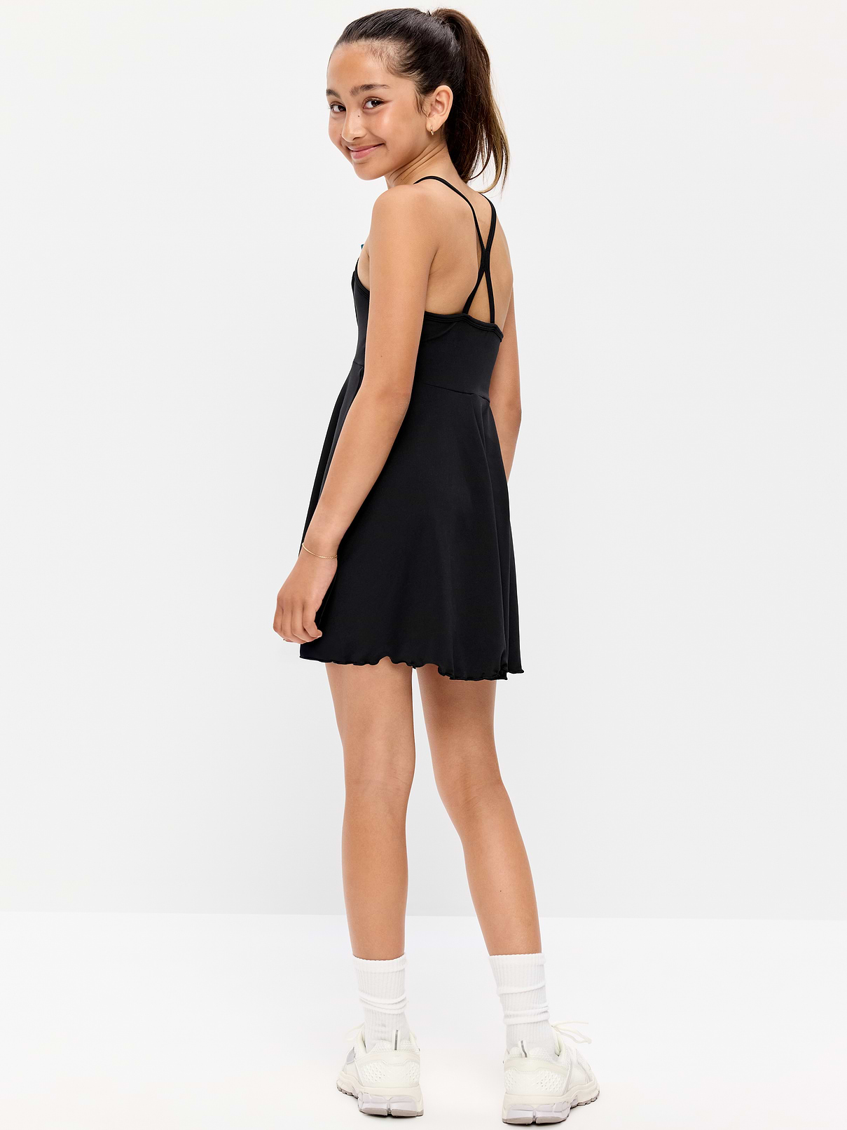 Image number 2 showing, StudioSmooth Sleeveless Athletic Dress for Girls