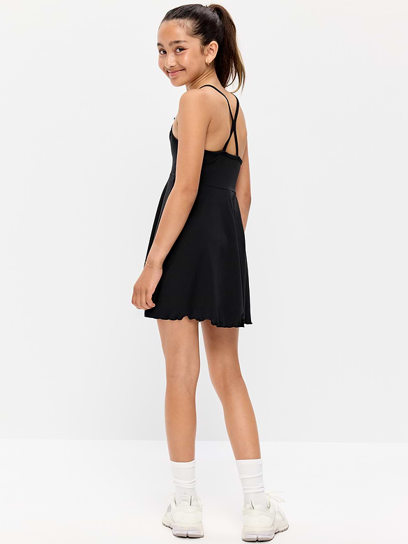 StudioSmooth Sleeveless Athletic Dress for Girls