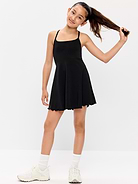 Image number 1 showing, StudioSmooth Sleeveless Athletic Dress for Girls