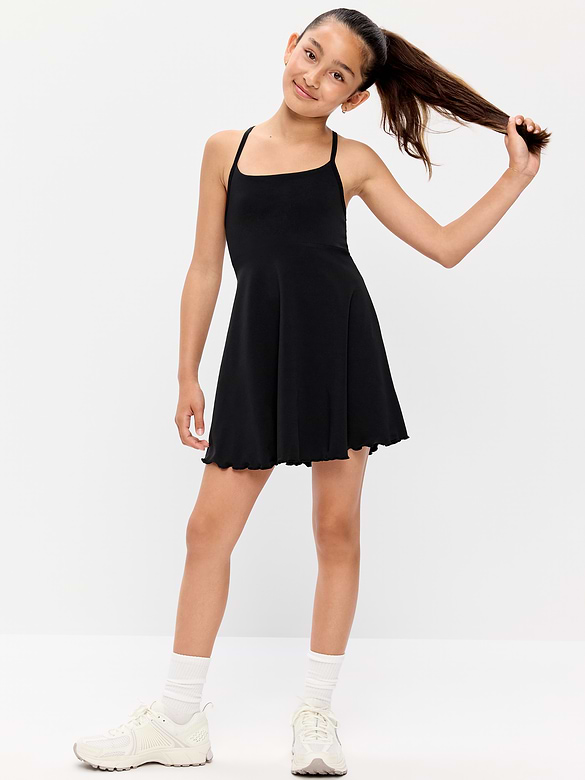 StudioSmooth Sleeveless Athletic Dress for Girls