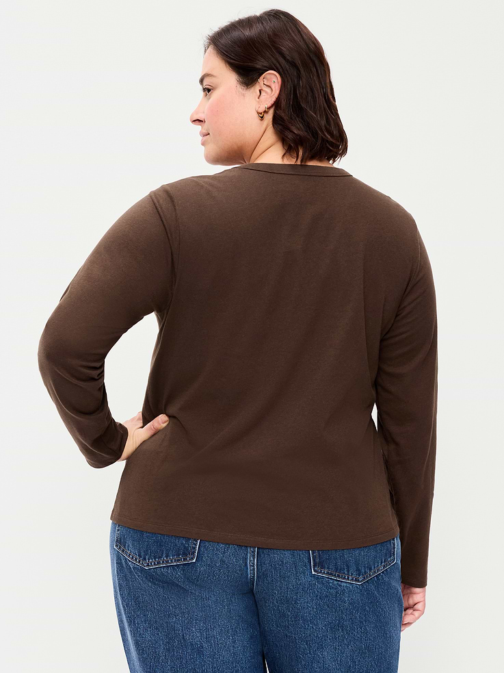 Image number 7 showing, EveryWear Long-Sleeve T-Shirt