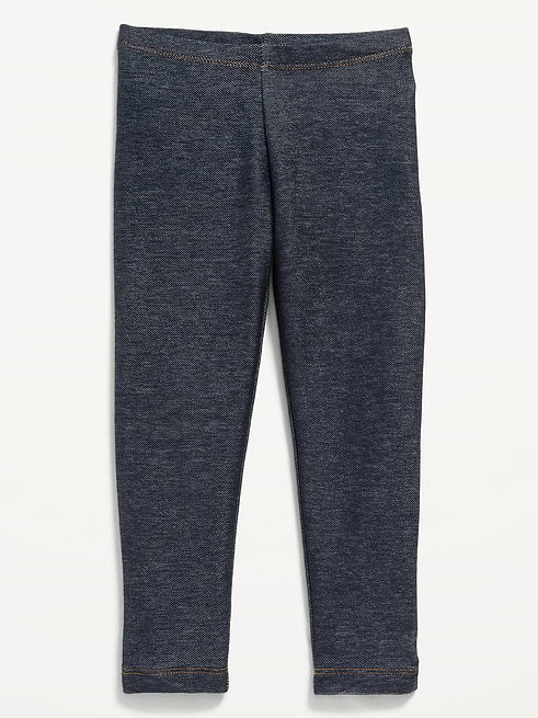 Faux Faux-Jean Leggings for Toddler Girls on clearance at Old Navy — 30% off