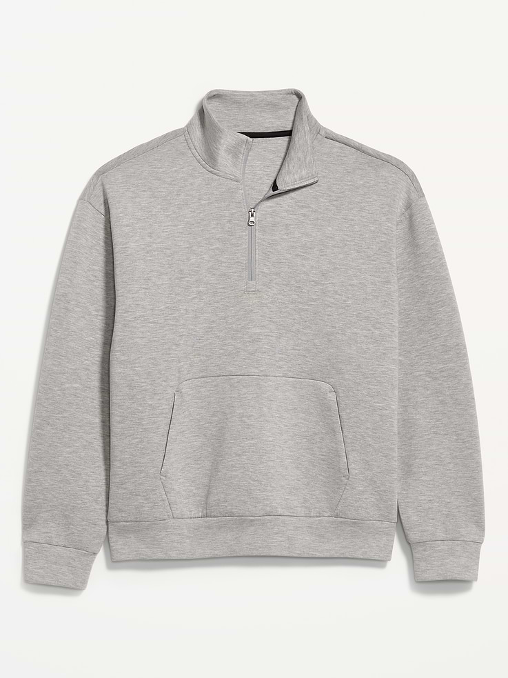 Image number 4 showing, Bounce Fleece Oversized Half-Zip Pullover