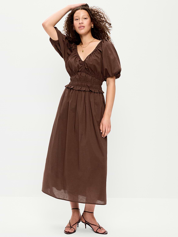 Fit & Flare Prairie Midi Dress