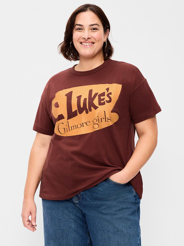Image number 6 showing, Gilmore Girls™ Oversized Tunic T-Shirt