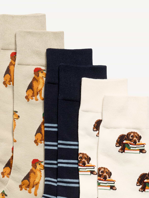 Novelty Socks 3-Pack for Men