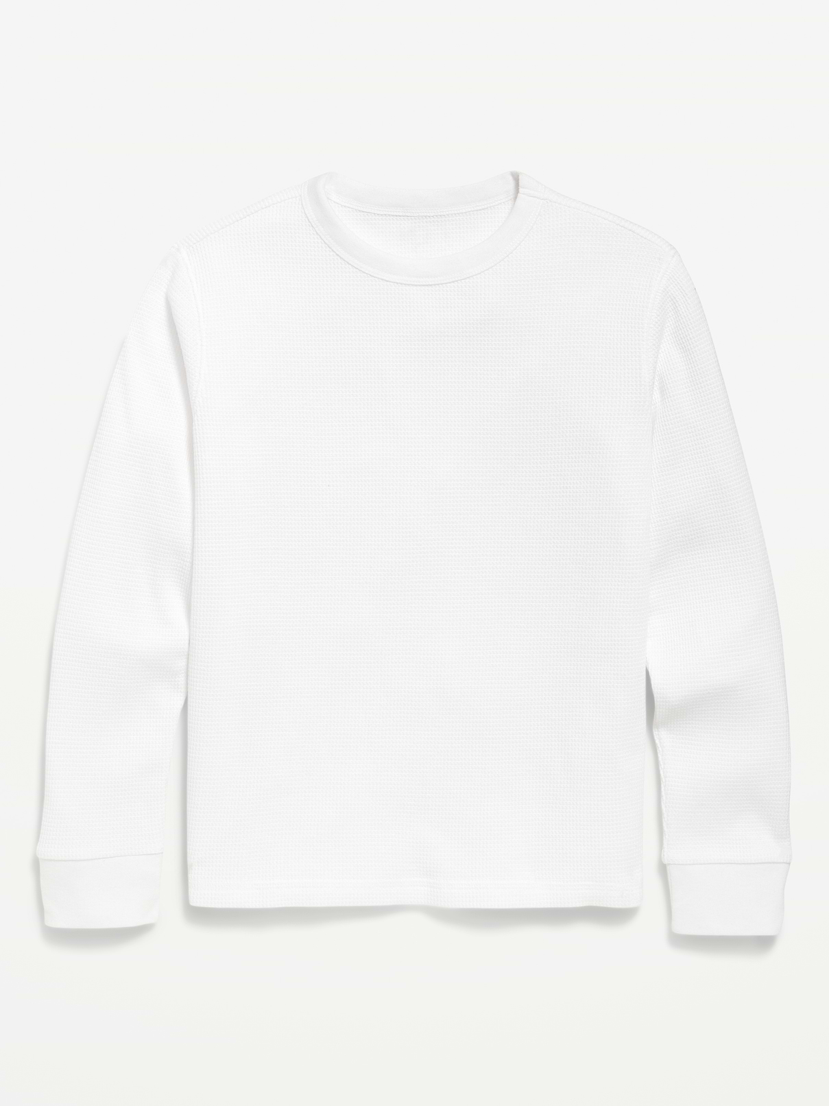 L'image numéro 1 présente T-shirt à manches longues en tricot isotherme gaufré pour garçon