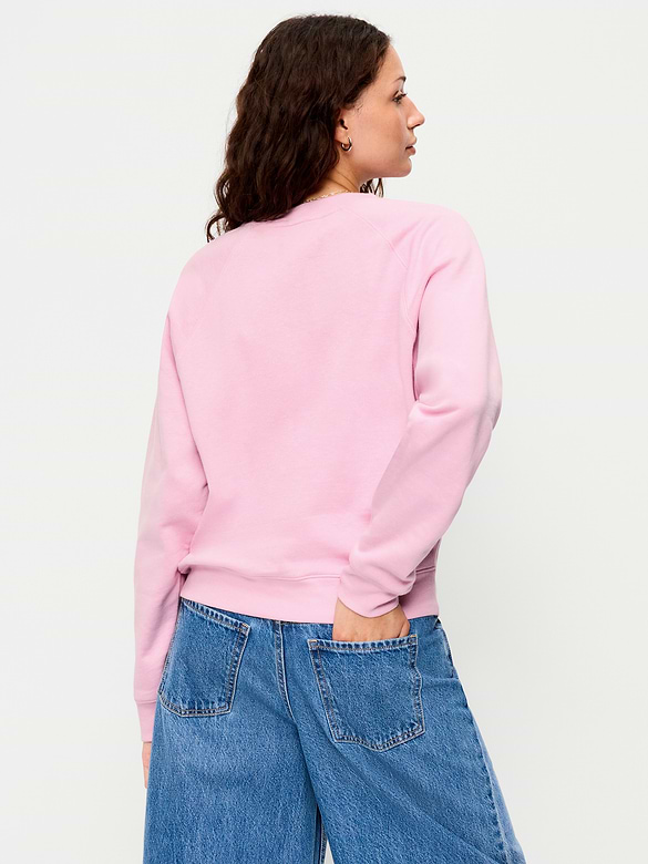 Oversized Raglan Sweatshirt