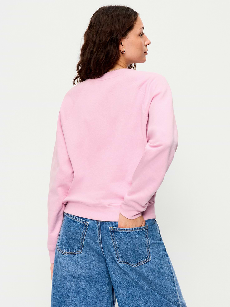 Image number 2 showing, Oversized Raglan Sweatshirt
