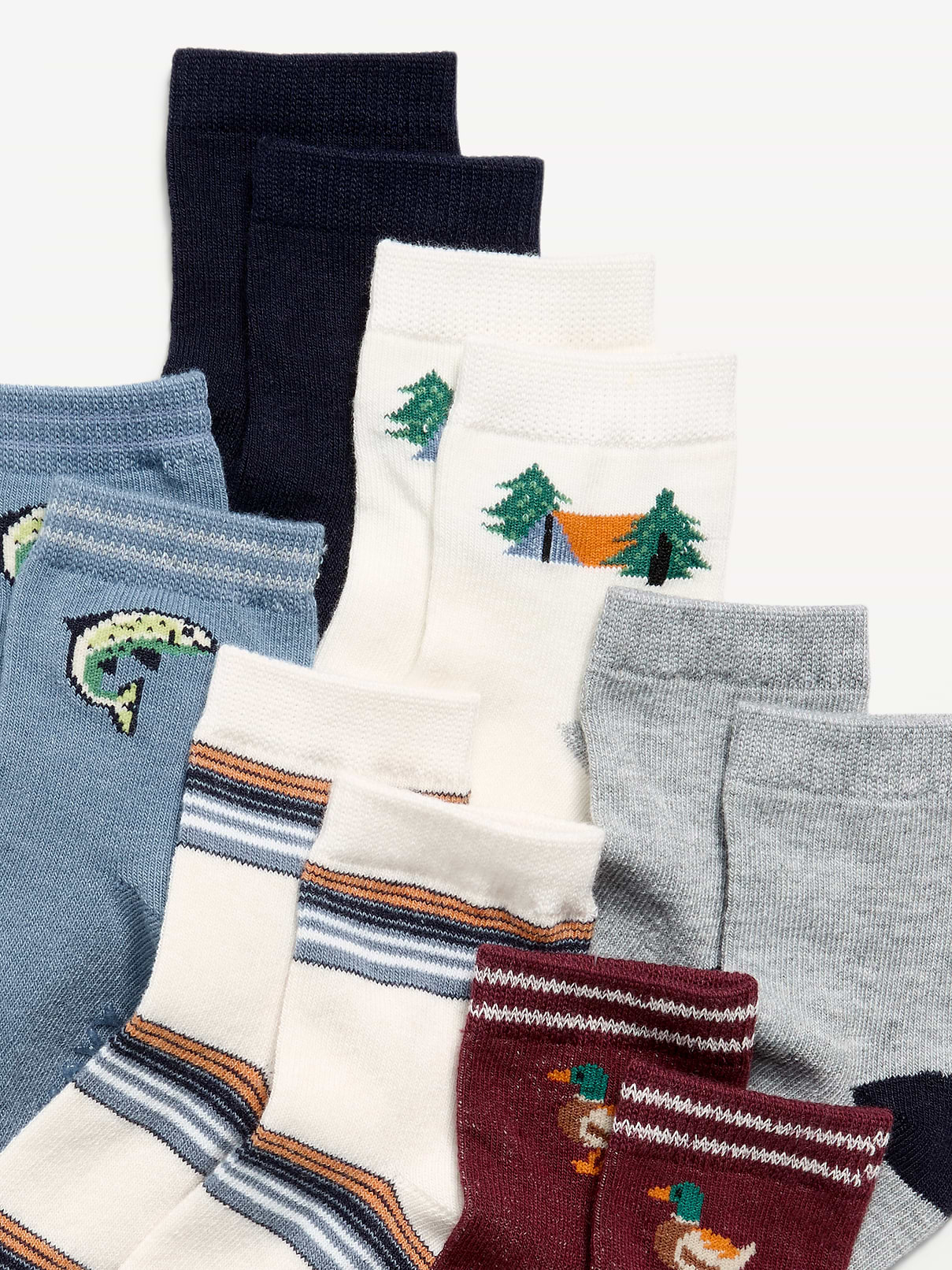 L'image numéro 2 présente Chaussettes pour tout-petit et bébé (paquet de 6 paires)
