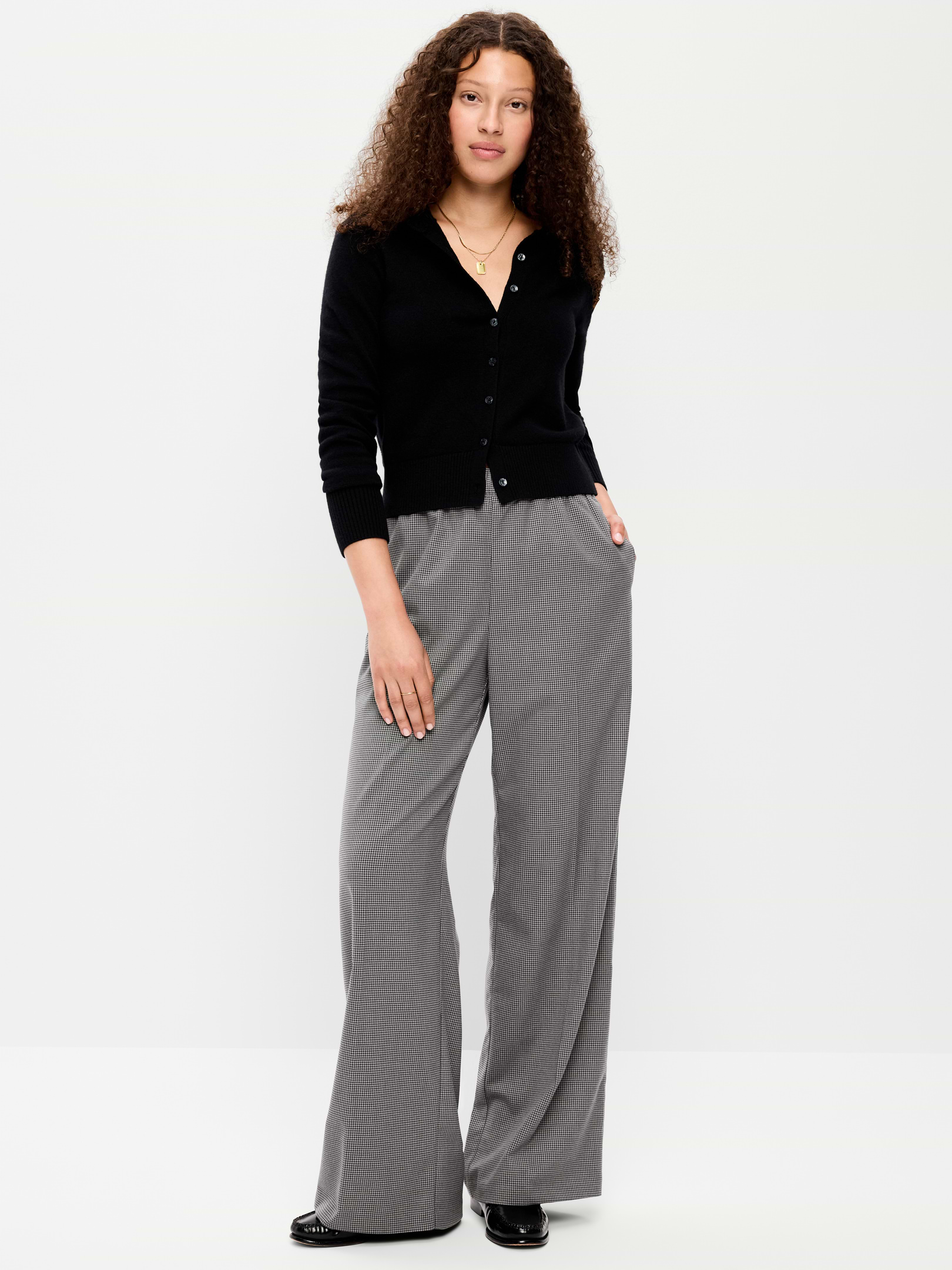 High-Waisted Wide-Leg Trouser | Old Navy