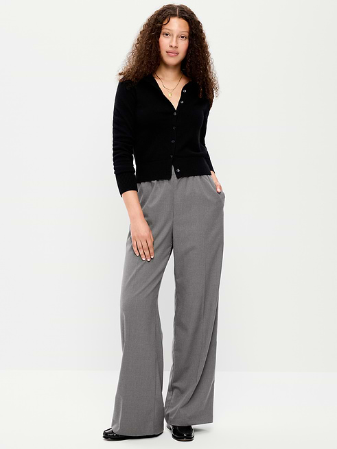 High High-Waisted Wide-Leg Trouser on clearance at Old Navy — 50% off