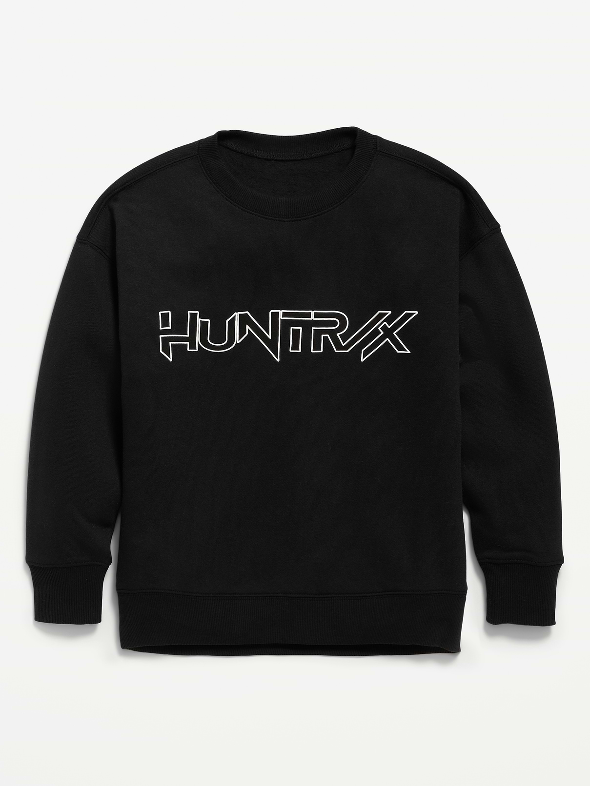 L'image numéro 3 présente Chandail long surdimensionné en coton ouaté à imprimé KPop Demon Hunters™ pour fille