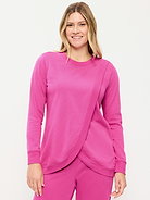 Image number 1 showing, Maternity Cross-Front Nursing Tunic