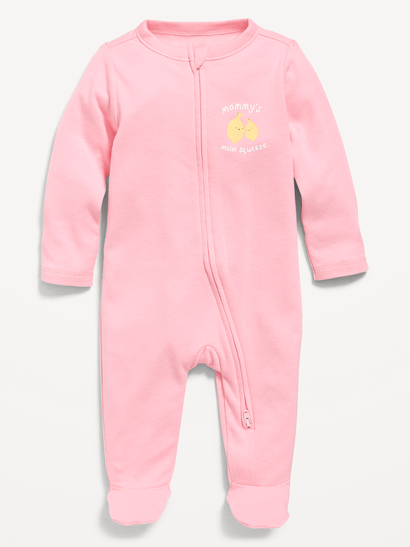 2-Way-Zip Sleep & Play Footed One-Piece for Baby