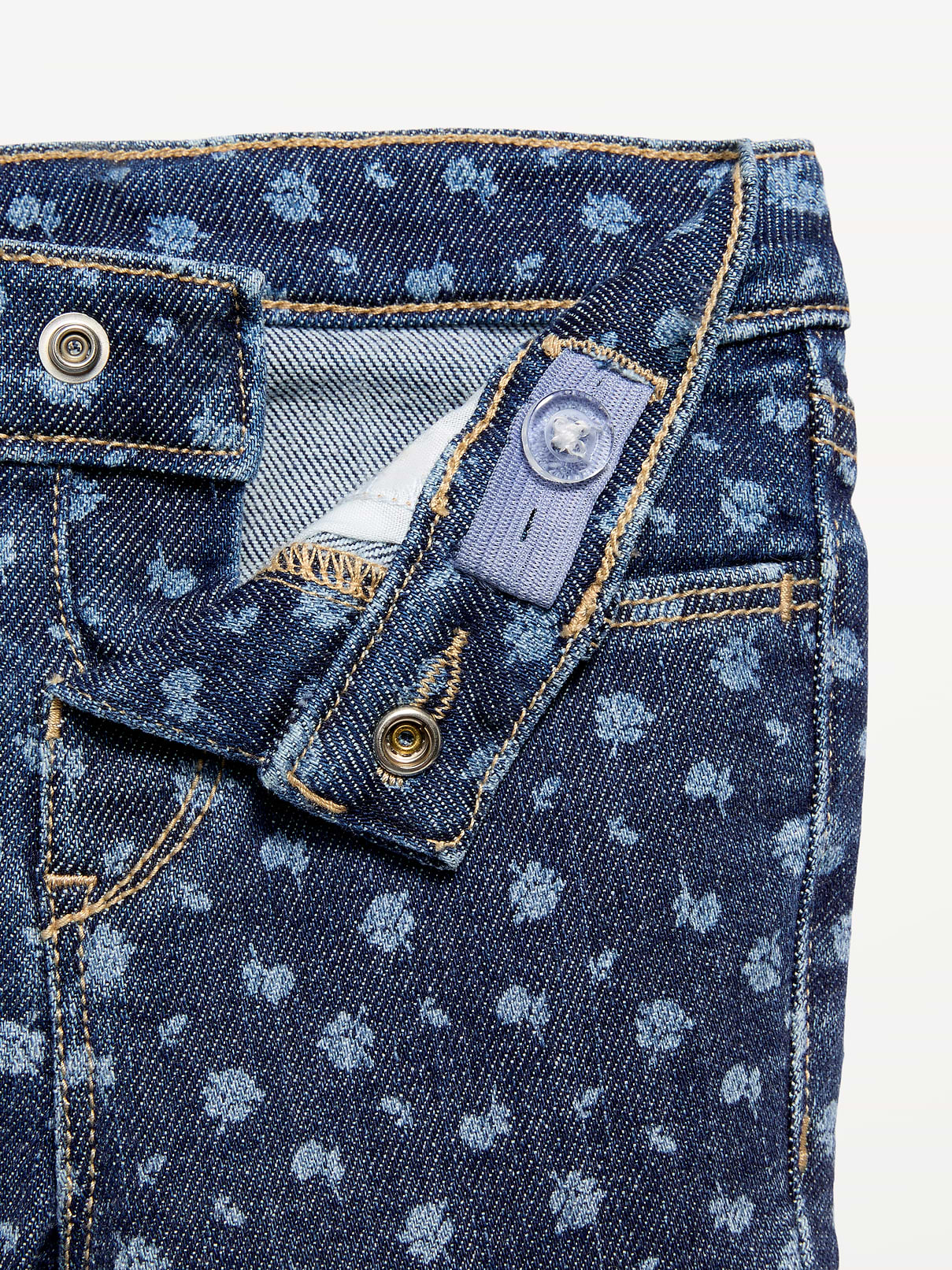 L'image numéro 2 présente Jegging Rockstar à extensibilité 360° à taille haute pour toute-petite