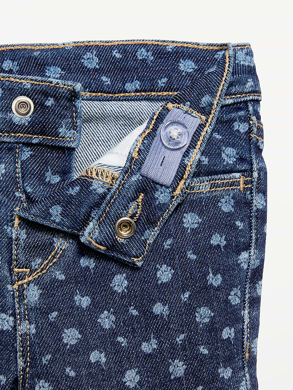 High-Waisted Rockstar 360° Stretch Jeggings for Toddler Girls