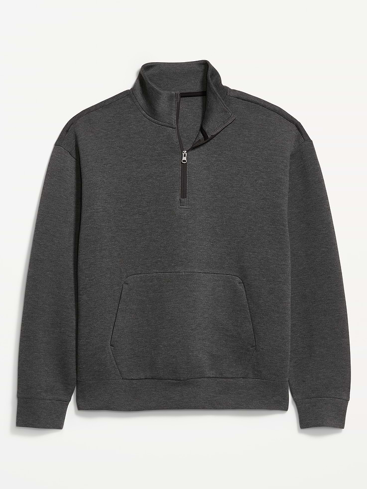 Image number 4 showing, Bounce Fleece Oversized Half-Zip Pullover