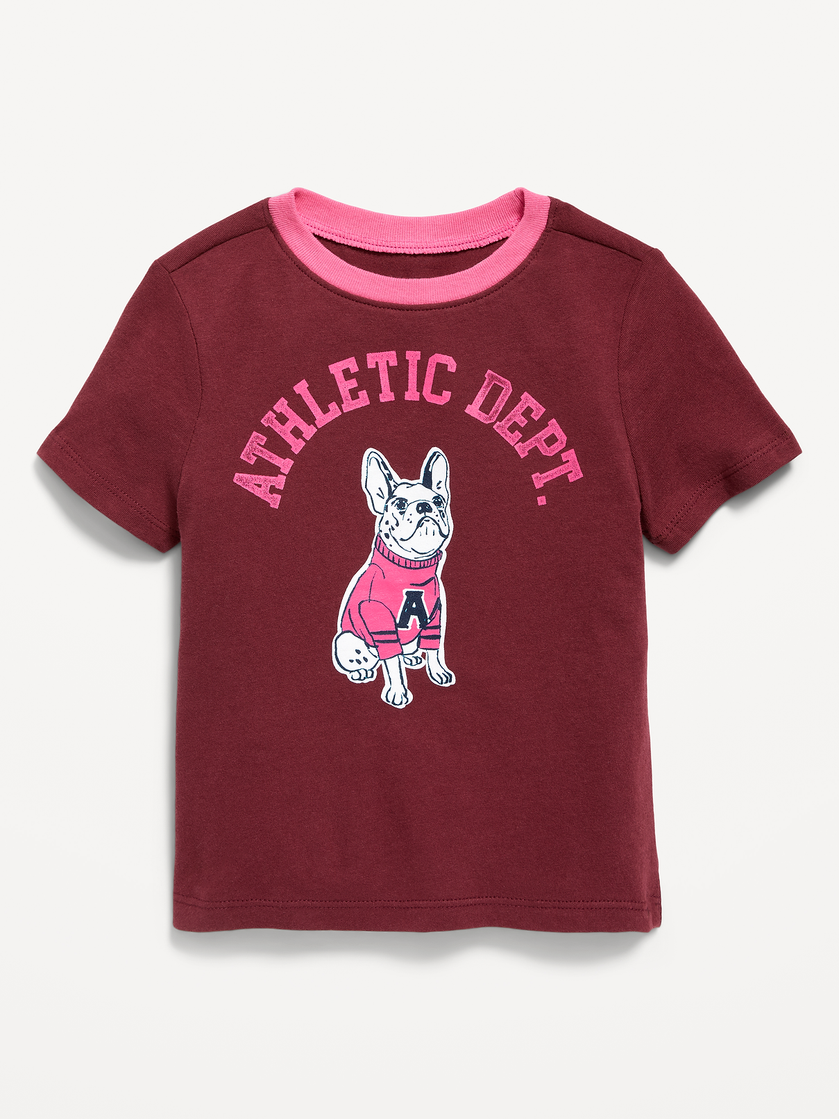 L'image numéro 1 présente T-shirt à manches courtes à imprimé pour toute-petite