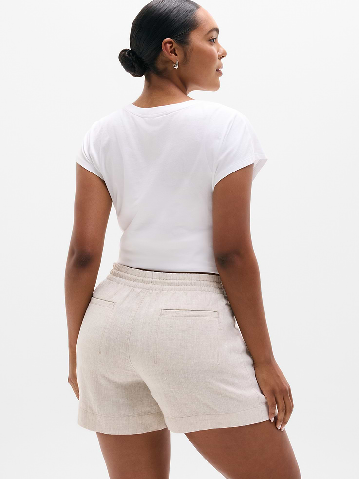 Image number 2 showing, Retreat Linen Mid Rise 4" Short