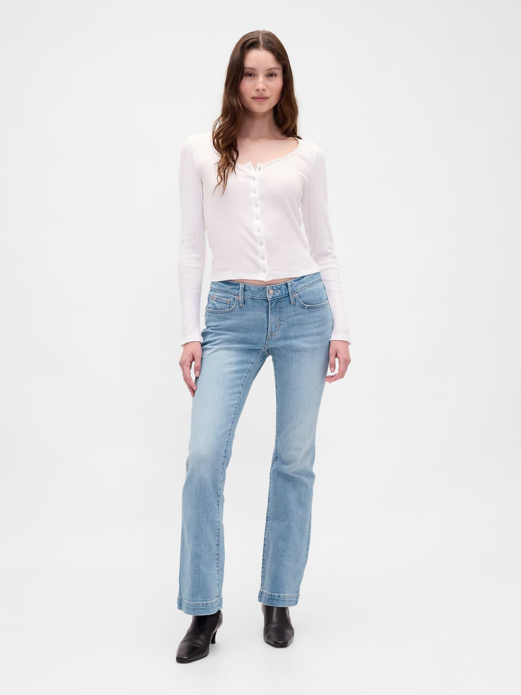 Image number 1 showing, Low Rise Long & Lean Jeans