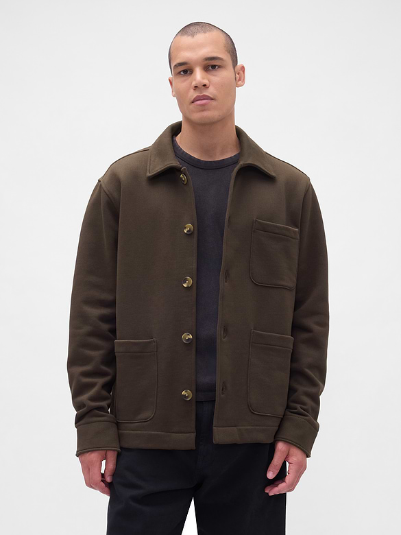 Extra Heavyweight French Terry Chore Jacket