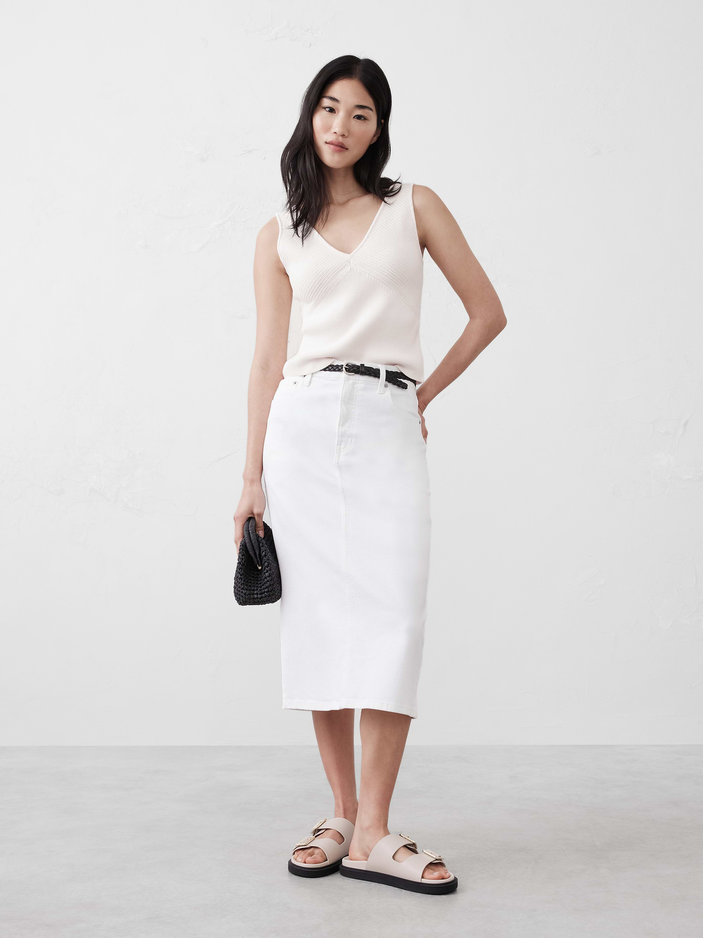 Image number 1 showing, Textured Sweater Tank