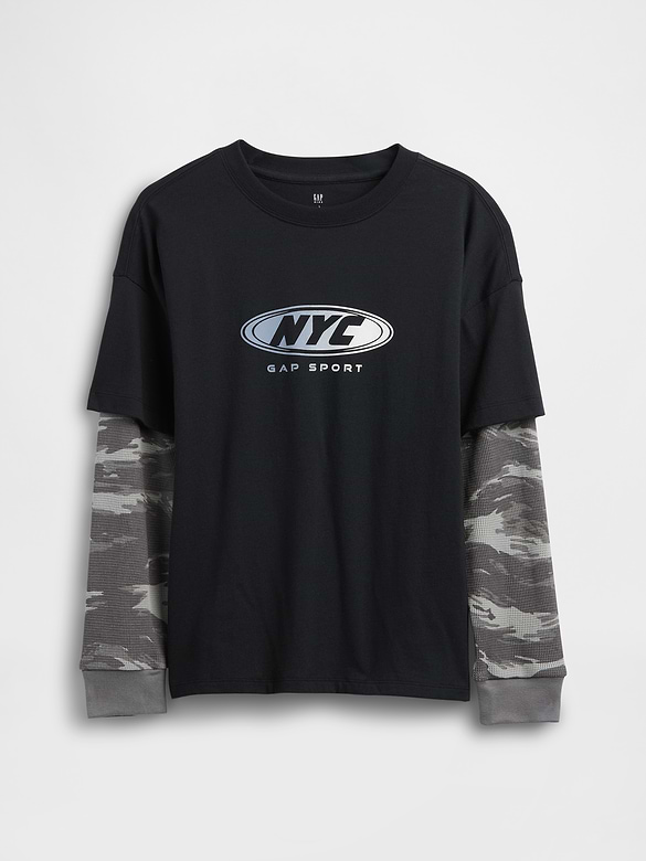 Kids 2-in-1 Graphic Logo T-Shirt